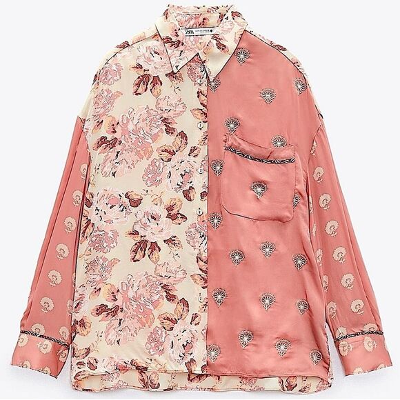 ZARA Silia Set Matching Top & Shorts Floral Embroidered Coordinated 2 Piece - Picture 4 of 13